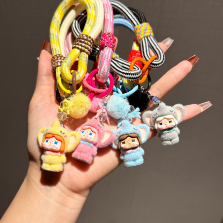 Lanière Téléphone Poignet Moelleuse Rose avec | Smarty Paris